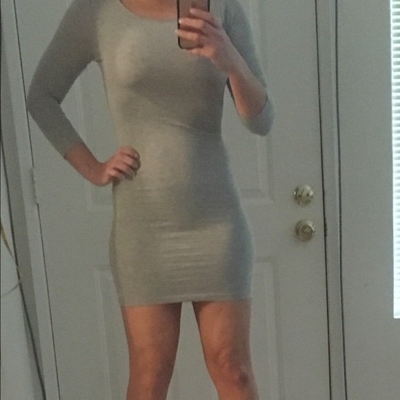 Black tight dress