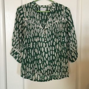 Anthropologie ikat top