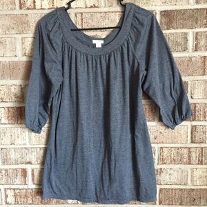 FINAL PRICE. Xhiliration scoop neck blouse