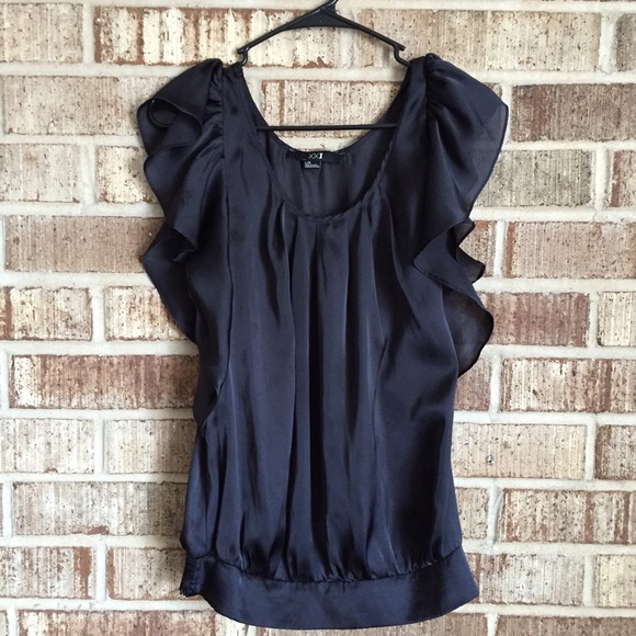 Forever 21 black blouse