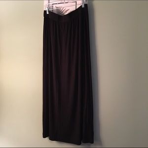 Ann Taylor Loft black maxi skirt