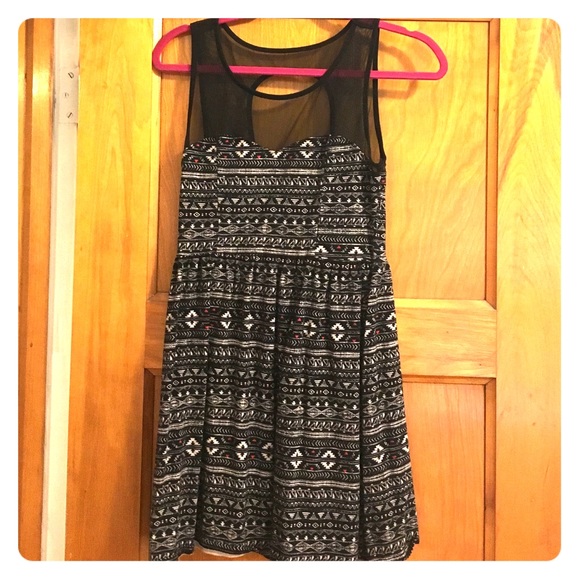 Aztec Patterned Dress