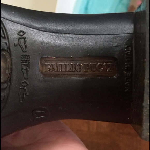 Pucci rain boots in classic print - Picture 4 of 8