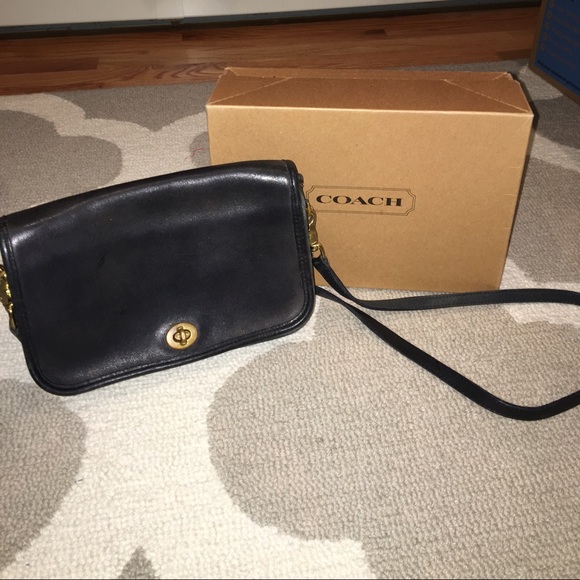 Vintage Coach Cross Body Bag