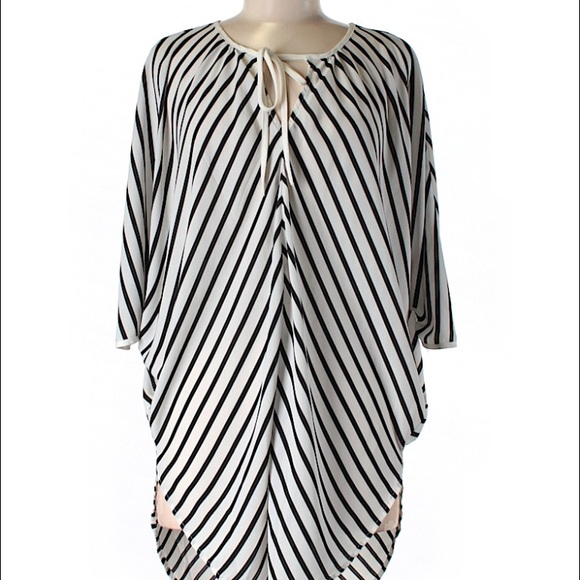 3/4 sleeve blouse - M