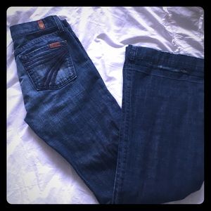 7 for all mankind Dojo jeans.