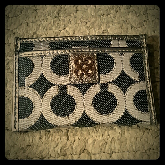 Coach card holder.