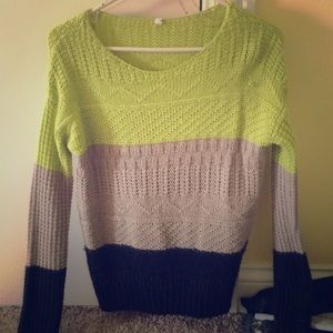 Willow and Clay sweater