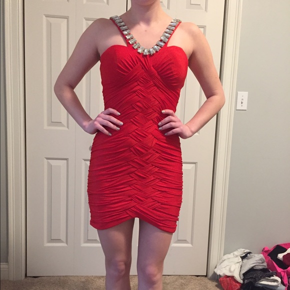 Red Cocktail Dress