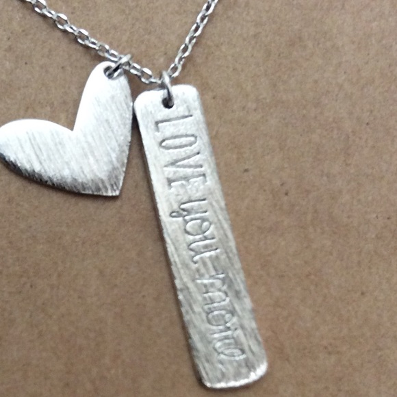Love You More Necklace~Silver