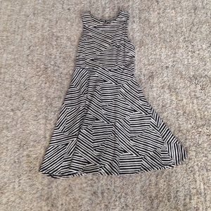 Zebra print dress: XS