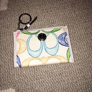 Brand NEW Coach key and ID holder
