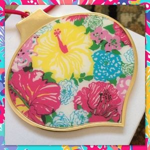 Lilly Pulitzer Christmas Ornament