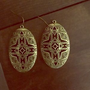 Lucky Brand Tribal Earrings