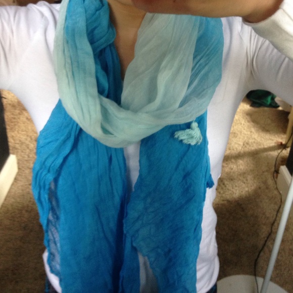 Blue Scarf