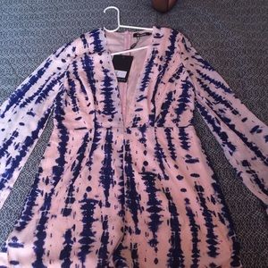 Missguided Printed Short Romper