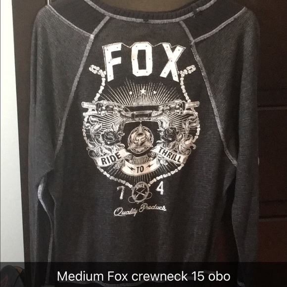 Fox Graphic Crewneck - Picture 1 of 2
