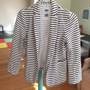 Old Navy Jackets & Coats - Old Navy striped knit blazer BUNDLE Old Navy Jackets & Coats - Old Navy striped knit blazer BUNDLE