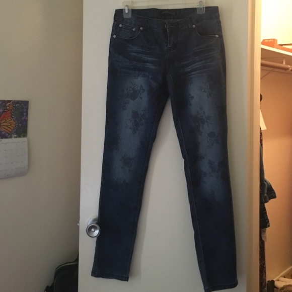 Floral Jeans