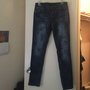 Floral Jeans