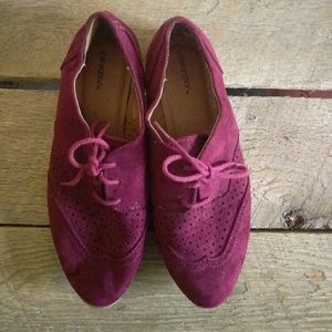 Oxblood Oxfords