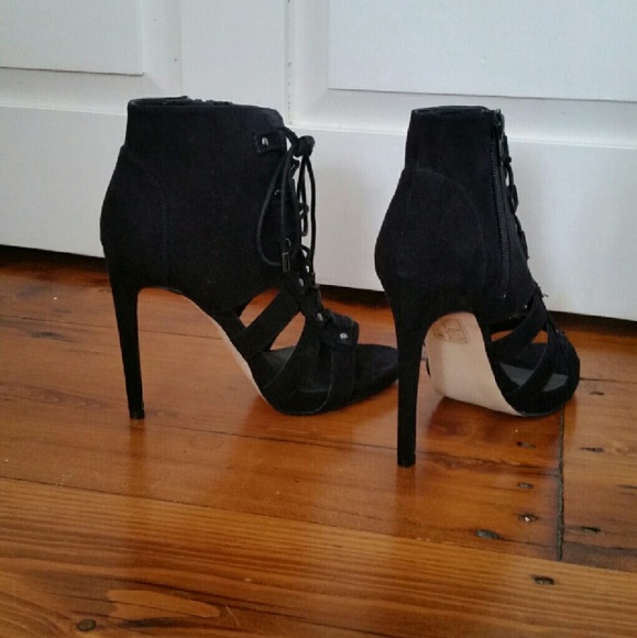 ASOS lace up high heels - Picture 4 of 4