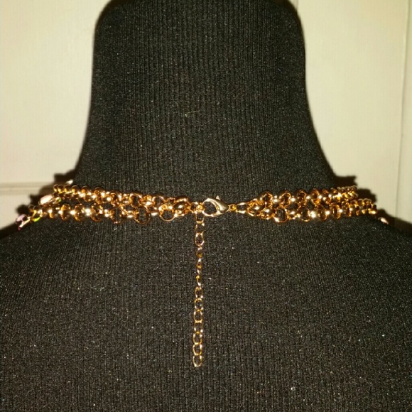 Gorgeous handmade beaded choker - Picture 3 of 4