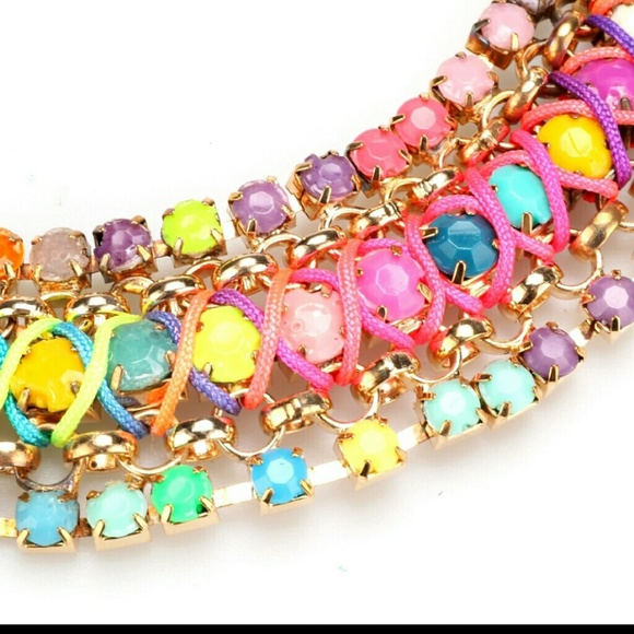 Gorgeous handmade beaded choker - Picture 4 of 4