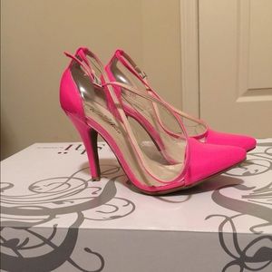 Hot Pink Pumps