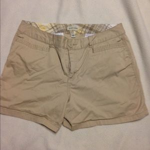 Khaki shorts size 14