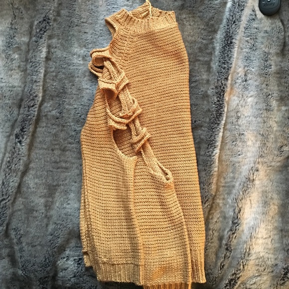 Camel sweater