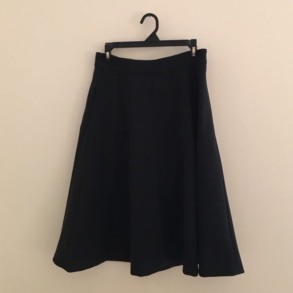 Black Midi Skirt