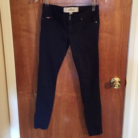 Leggings with zip detail