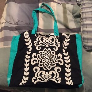 Black Patterned Bag