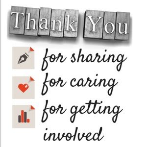 Thank you for the likes and shares!