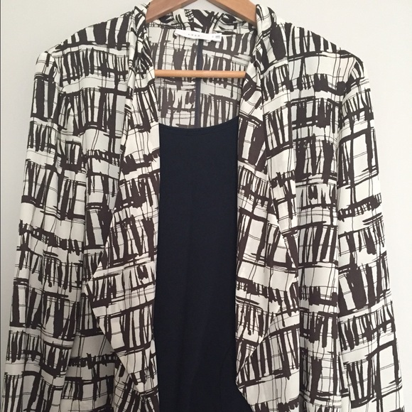 LUSH - printed open blazer