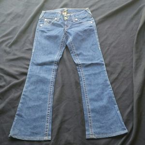 True Religion Jeans size 26"waist inseam 30"