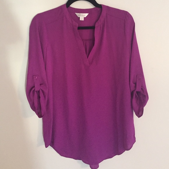 NWOT Small purple blouse