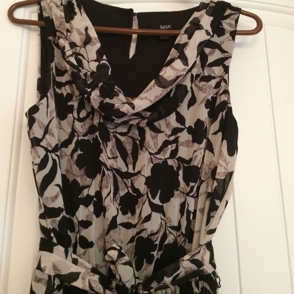 Calf length dress