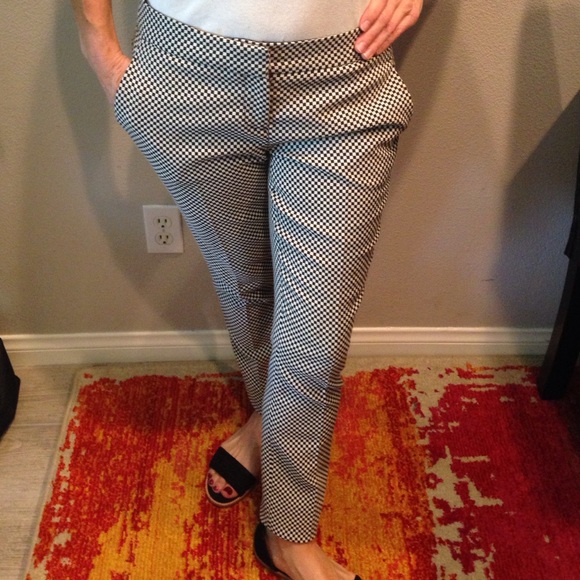 checkered dress pants