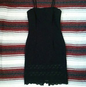 Vintage Faux Suede Dress