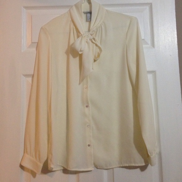 Cream Button Down