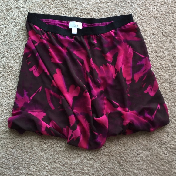 FINAL PRICE Ann Taylor floral skirt
