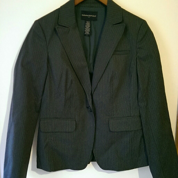 Banana Republic pinstripe blazer - Picture 1 of 4