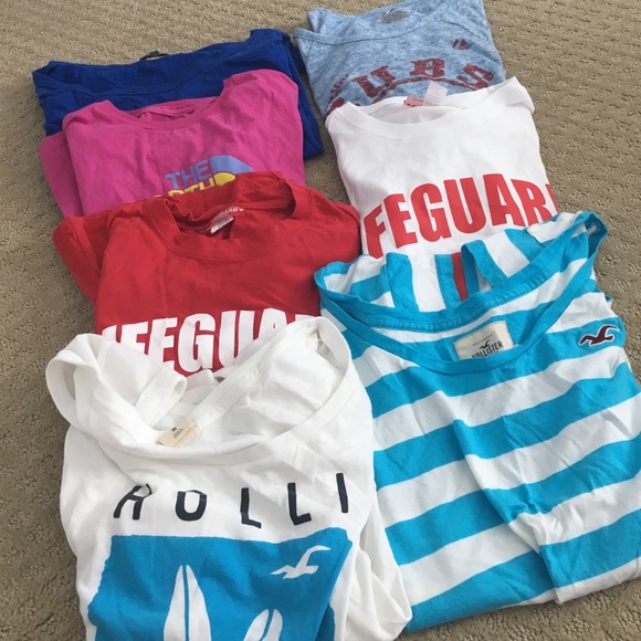 7 pack tee shirt bundle