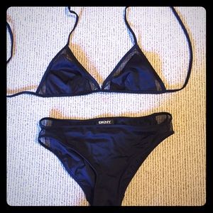 DKNY mesh bikini