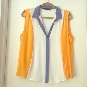 Zara Basic Sleeveless Blouse