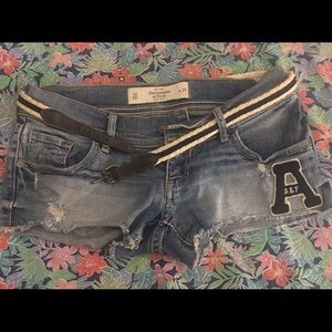 a&f sexy shorts
