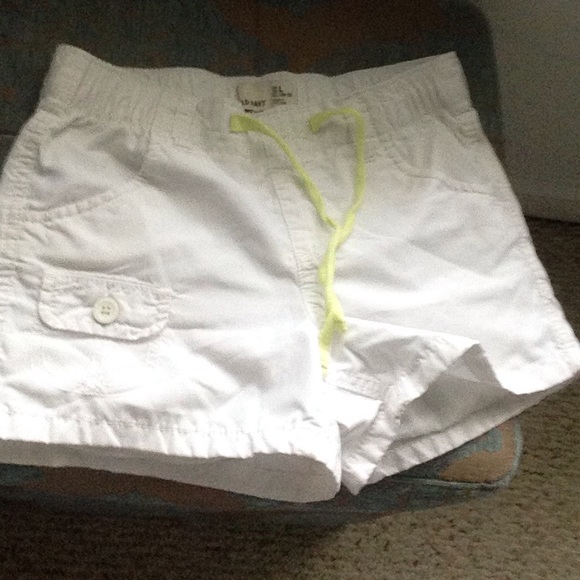 White shorts