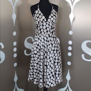 Polka Dot Knee Length Dress